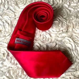 3/$30 New Nick Cannon red tie